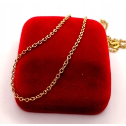 Złoty łańcuszek Rolo WARMET PR.585 W:5,71gr Dł.65cm InterSKLEP