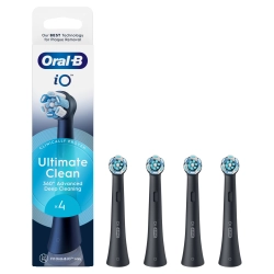 Końcówka do szczoteczki Oral-B iO Ultimate Clean czarna 4 szt. 4969