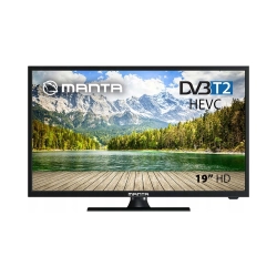 TELEWIZOR 19 CALI TV DVBT LED HD ZASILANIE 12V USB HDMI ARESZT KAMPER NOWY