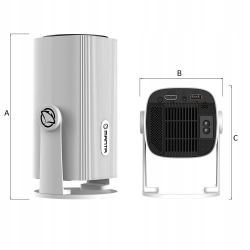 Projektor przenośny Manta MultiVision Mini portable PMA202A24 Android HDMI
