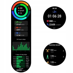 Smartwatch Manta Alexa Mini biały + pasek InterSKLEP