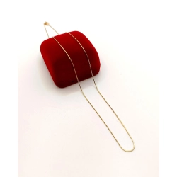 Złoty łańcuszek żyłka żmijka Pr.585 W:2,19gr Dł:47,5cm InterSKLEP