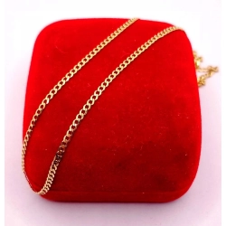 Złoty łańcuszek Pancerka PR.750 W:3,45gr Dł.56cm InterSKLEP