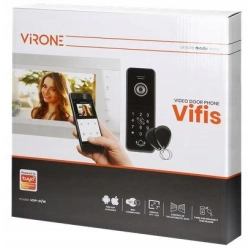 Wideodomofon Virone 7'' Full HD Wi-Fi z szyfratorem RFID