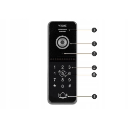 Wideodomofon Virone 7'' Full HD Wi-Fi z szyfratorem RFID