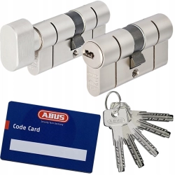 Komplet wkładek ABUS D10 35/45 i 35G/45 system jednego klucza
