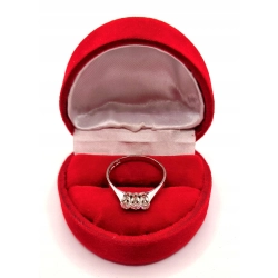 Złoty pierścionek z DIAMENTAMI 0,16ct PR.750 W:1,89gr R.12 InterSKLEP