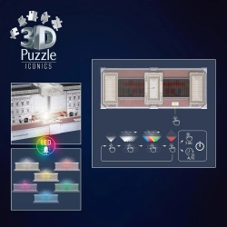 Ravensburger Puzzle Iconics: Pałac Buckingham (Edycja nocna)
