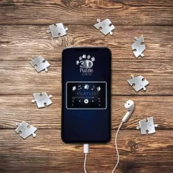 Ravensburger Puzzle Iconics: Pałac Buckingham (Edycja nocna)