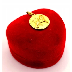 Złota zawieszka znak zodiaku Byk PR.750 W:1,82gr InterSKLEP