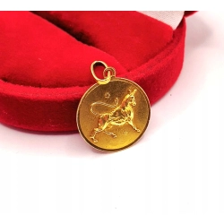 Złota zawieszka znak zodiaku Byk PR.750 W:1,82gr InterSKLEP