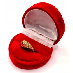 Złoty pierścionek z Cyrkoniami PR.583 W:2,83gr R.12 InterSKLEP