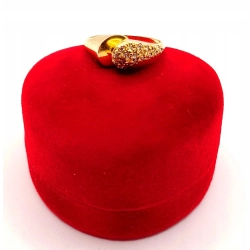 Złoty pierścionek z Cyrkoniami PR.583 W:2,83gr R.12 InterSKLEP