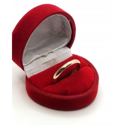 Złota obrączka 3mm Pr.585 W:2,84gr Roz.25