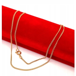 Złoty łańcuszek Pancerka PR.585 W:3,20gr Dł.51cm InterSKLEP