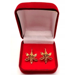 Złote kolczyki Kwiaty PR.583 W:7,76gr InterSKLEP