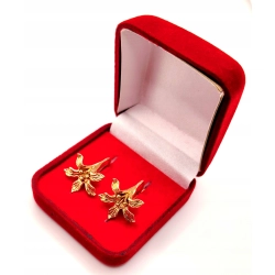 Złote kolczyki Kwiaty PR.583 W:7,76gr InterSKLEP