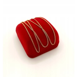 Złoty łańcuszek gęsta pancerka Pr.750 W:3,73gr Dł:48cm InterSKLEP