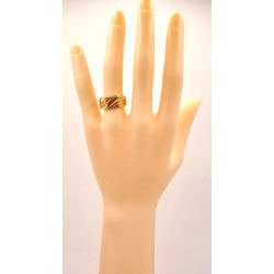 Złoty pierścionek Ażurowy PR.750 W:2,37gr R.15 InterSKLEP