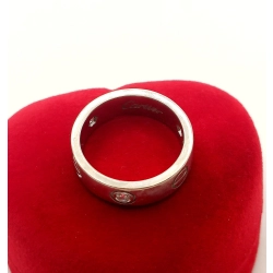 Złota obrączka zdobiona z cyrkoniami szer.5,5mm Pr.585 W:6,30gr Roz.12