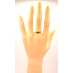 Złoty pierścionek zdobiony PR.585 W:2,34gr R.20 InterSKLEP