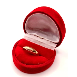 Złoty pierścionek zdobiony PR.585 W:2,34gr R.20 InterSKLEP