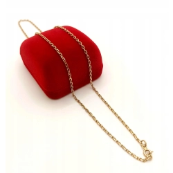 Złoty łańcuszek ankier Pr.585 W:6,34gr Dł:47cm InterSKLEP