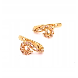 Złote kolczyki Znak zapytania PR.375 W:1,91gr InterSKLEP