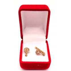 Złote kolczyki Znak zapytania PR.375 W:1,91gr InterSKLEP