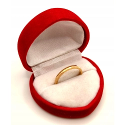 Złota obrączka zdobiona PR.585 W:2,29gr R.14 InterSKLEP