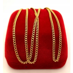 Złoty łańcuszek Pancerka PR.750 W:7,40gr Dł.58cm InterSKLEP