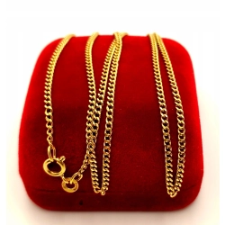 Złoty łańcuszek Pancerka PR.750 W:7,40gr Dł.58cm InterSKLEP