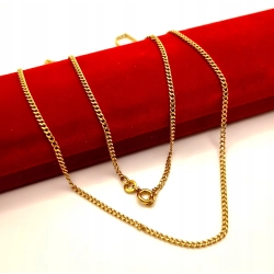 Złoty łańcuszek Pancerka PR.750 W:7,40gr Dł.58cm InterSKLEP