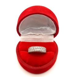 Złoty pierścionek z Cyrkoniami PR.585 W:4,41gr R.14 InterSKLEP