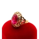 Złoty pierścionek z rubinem pr.585 W:6,96gr Roz.16 InterSKLEP
