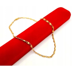 Złoty łańcuszek naszyjnik Pr.750 W:11,20gr Dł:42cm
