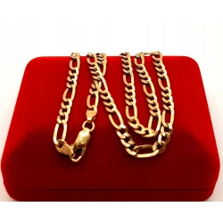 Złoty łańcuszek Figaro PR.750 W:8,86gr Dł.48,5cm InterSKLEP