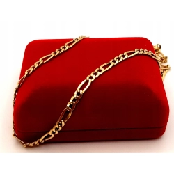 Złoty łańcuszek Figaro PR.750 W:8,86gr Dł.48,5cm InterSKLEP