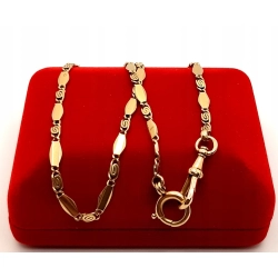 Złoty łańcuszek naszyjnik PR.585 W:14,88gr Dł.43cm InterSKLEP