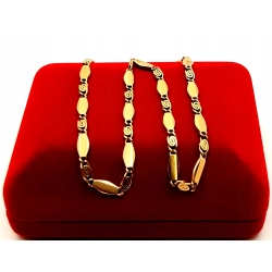 Złoty łańcuszek naszyjnik PR.585 W:14,88gr Dł.43cm InterSKLEP