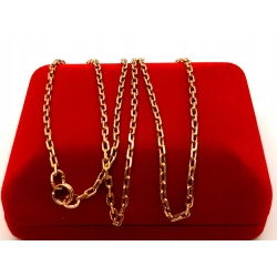 Złoty łańcuszek Ankier PR.585 W:9,17gr Dł.58cm InterSKLEP