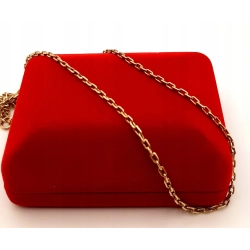 Złoty łańcuszek Ankier PR.585 W:9,17gr Dł.58cm InterSKLEP