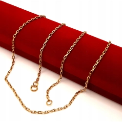 Złoty łańcuszek Ankier PR.585 W:9,17gr Dł.58cm InterSKLEP