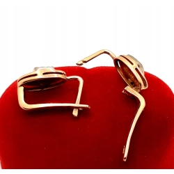 Złote kolczyki PR.583 W:4,70gr InterSKLEP