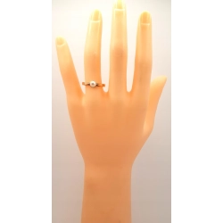 Złoty pierścionek z Perłą PR.585 W:2,87gr R.15 InterSKLEP