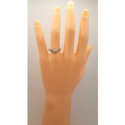 Złoty pierścionek z Cyrkoniami PR.583 W:3,07gr R.15 InterSKLEP