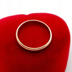 Złota obrączka Szer.2,5mm Pr.583 W:1,91gr Roz.15