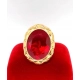 Złoty pierścionek z rubinem Pr.585 W:12,57gr R.17 InterSKLEP