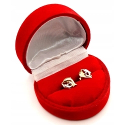 Złote kolczyki Delfiny PR.585 W;1,27gr InterSKLEP