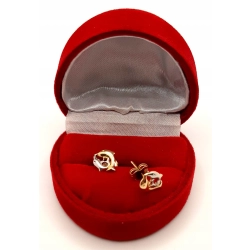 Złote kolczyki Delfiny PR.585 W;1,27gr InterSKLEP